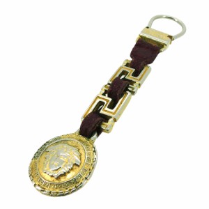 ヴェルサーチ キーホルダー キーリング レディース メンズ メデューサ VERSACE 中古