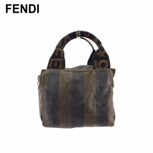 フェンディ ハンドバッグ ミニ トート バッグ レディース メンズ 26541 ペカン FENDI 中古