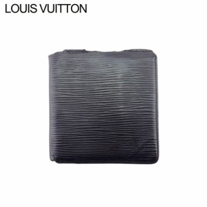 ルイ ヴィトン 二つ折り 札入れ ミニ札入れ レディース メンズ ポルトビエ6カルトクレディ M63312 エピ LOUIS VUITTON 中古