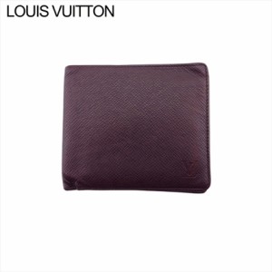 ルイ　ヴィトン 二つ折り 札入れ ミニ札入れ メンズ可 ポルトビエカルトクレディ タイガ LOUIS VUITTON 中古