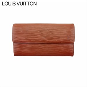 ルイ ヴィトン 長財布 ファスナー付き 財布 メンズ可 ポシェットポルトモネクレディ M61725 エピ LOUIS VUITTON 中古