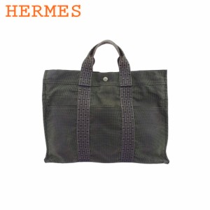 エルメス トートバッグ ハンドバッグ メンズ可 エールライン HERMES 中古