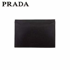 プラダ カードケース パスケース メンズ可 SAFFIANO M208X 053 192 00 PRADA 中古