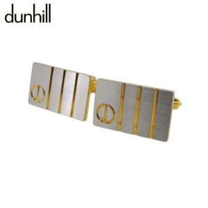 ダンヒル カフス カフリンクス メンズ スウィヴル式 dマーク dunhill 中古