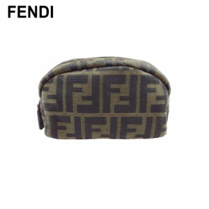 フェンディ ポーチ 化粧ポーチ レディース メンズ ズッカ FENDI 中古