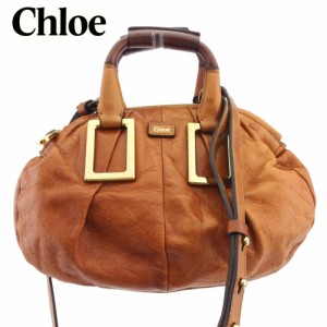 クロエ 2WAY ショルダーバッグ ハンド バッグ レディース エテル Chloe 中古