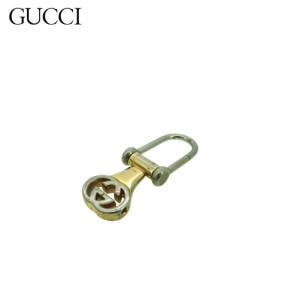 グッチ キーホルダー キーリング チャーム レディース メンズ インターロッキングG ダブルG GUCCI 中古