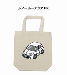 MKJP トートバッグ エコバッグ 外車 ルノー ルーテシア RK  送料無料