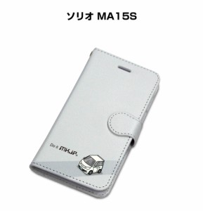 MKJP iPhoneケース スマホケース 手帳タイプ スズキ ソリオ MA15S 送料無料