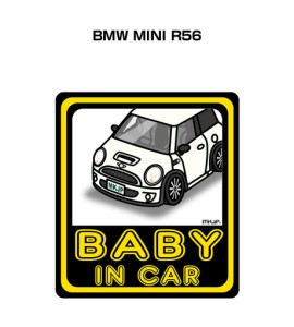 MKJP BABY IN CAR ステッカー 2枚入り 外車 BMW MINI R56 送料無料