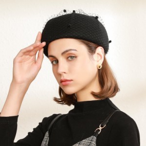 レディース 帽子 ネット 上品 4カラー 大人可愛い ママコーデ ママファッション 韓国 オルチャンファッション 人気 トレンド 新作 20代