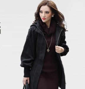 レディース ロング コート フード付き ジッパー 無地 アウター 小さいサイズ 大きいサイズ 大人可愛い ママコーデ ママファッション 韓国