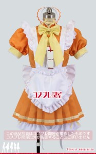 東京ミュウミュウ 黄歩鈴（ふぉんぷりん） メイド服 ドロワーズ付き コスプレ衣装 [318]