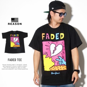 メール便送料無料 リーズン REASON Tシャツ メンズ REASON CLOTHING FADED TEE T0-142