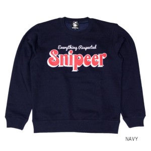 スナイパー S-LIDER SWEAT SNP-SW002-N L NAVY