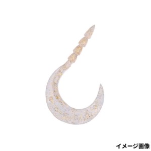 ダイワ(Daiwa) 紅牙 ワーム 玉神ターボシングルカーリー 3.6インチ クリアゴールドラメ ネコポス(メール便)対象商品