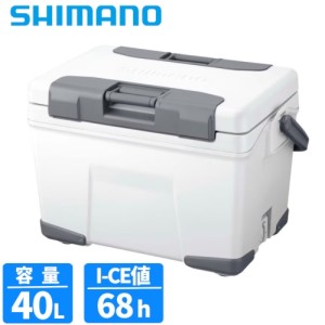 シマノ(SHIMANO) アブソリュートフリーズ ベイシス 40L ピュアホワイト NB-340W クーラーボックス