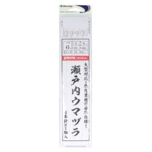 まるふじ(Marufuji) 瀬戸内ウマヅラ 針6号-ハリス3号 TA-01 ネコポス(メール便)対象商品