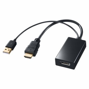 HDMI - DisplayPort変換アダプタ[AD-DPFHD01]