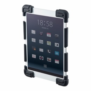 タブレットPC 耐衝撃シリコンケース 8.9〜11.6インチ対応 [PDA-TABH4BK]