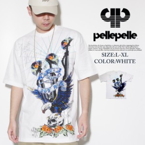 Pelle Pelle ペレペレ tシャツ メンズ 半袖 大きいサイズ 人気 プリント