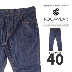 ROCA WEAR ロカウェア デニムパンツ メンズ b系 ストリート系 ヒップホップ ファッション