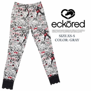 Ladies bガール Ecko red エコーレッド レギンス ロックなデザイン総柄 ROCKER PRINT レディース セレブ HIPHOP ダンス衣装 キッズ