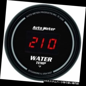 タコメーター オートメーター6337スポーツコンプデジタルデジタル水温計  Auto Meter 6337 Sport-Com