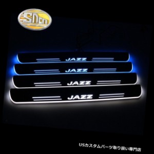  LEDステップライト  ホンダJAZZのためのLED車のスカッフプレートトリムペダルLEDドア敷居経路ライト  LED Ca