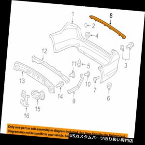 リアステップバンパー HONDA OEMオデッセイリアバンパーステップパッドプロテクタースクラッチガードカバー71510SHJ