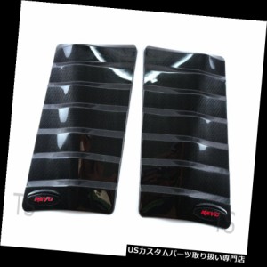 ボンネットフードベントスクープカバー ブラックKEVLARスクープフードVENT BONNET COVERトヨタハイラックスレ