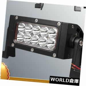 1X 6.8 "30W LEDワークライトバー複列スポットドライビングランプオフロードトラックボート 