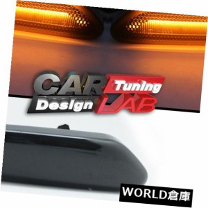 ミニクーパーカントリーマンR60 R61用ブラックレンズ/ LEDサイドマーカーシグナルライト 