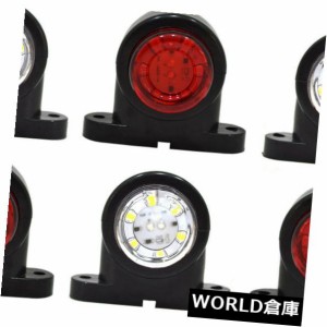 6 x 12V / 24V 12 LEDミニサイドマーカーアウトラインライトランプトレーラートラックキャンピングカーA27 