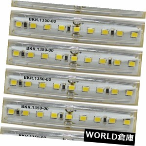 8×ホワイトサイドマーカーインジケータライト9 LED SMD 12VトラックトレーラートラックA13w 