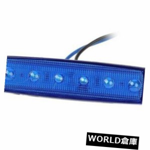 10個12V 6 LEDサイドマーカーインジケータライトランプバートラックトレーラー大型トラックXPI 