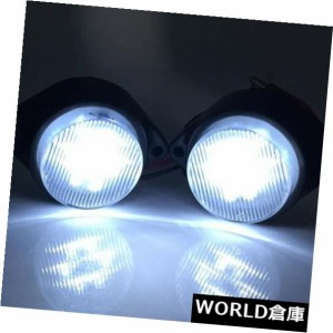 車のトレーラートラックのボートのための2部分の白6 LEDの側面マーカーの整理ライト 