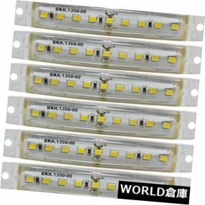 10×ホワイトサイドマーカーインジケータライト9 LED SMD 12VボルトキャンピングカーバンA13w 