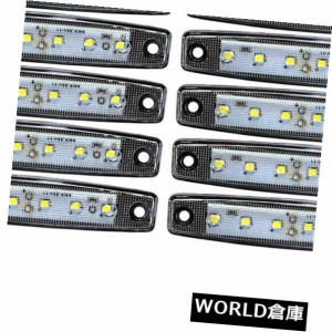 10 x 6 SMD LED 24VホワイトサイドマーカーライトトラックトレーラートラックA11w 