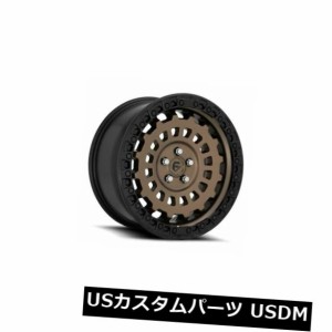 ホイール 4本セット 4つの17x9燃料D634ゼファーET 01ブラックブロンズ5x127ホイールリムのセット  Set of 4 17x