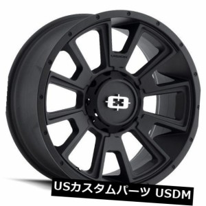 ホイール 4本セット 20X9 Vision 391 Rebel 8x170 ET-12サテンブラックホイール（4個セット）  20X9 V