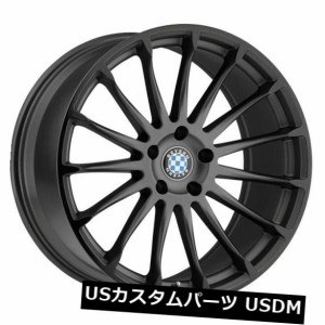 ホイール 4本セット Beyern Aviatic 18x9.5リム5x120 +15マットガンメタルホイール（4個セット）  Beyern