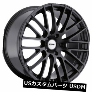 ホイール 4本セット 18x8.5 / 9.5 TSW Max 5x114.3 +30/40ブラックホイール（4個セット）  18x8.5/