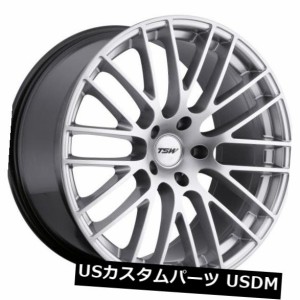 ホイール 4本セット 18x8.5 TSW Max 5x100リム+35ハイパーシルバーホイール（4個セット）  18x8.5 TSW Ma