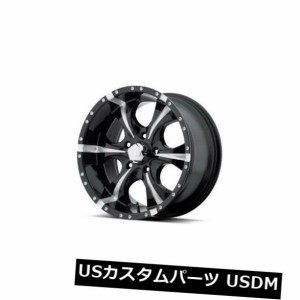 ホイール 4本セット 18x9 HELO MAXX 5x127 ET-12ブラックミルドホイール（4個セット）  18x9 HELO MAX