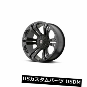 ホイール 4本セット 18x9 XDシリーズby KMCホイールモンスター5x127 / 5x135 ET-12ブラックホイール（4個セット