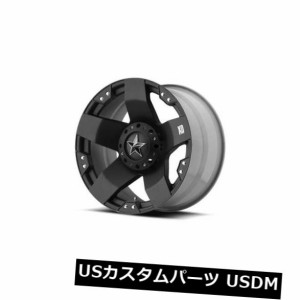 ホイール 4本セット 18x9 XDシリーズBY KMCホイールROCKSTAR 8x170 ET0マットブラックホイール（4個セット）  