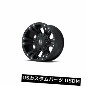 ホイール 4本セット 18x9 XDシリーズby KMCホイールモンスター2 8x170 ET18マットブラックホイール（4個セット）  1