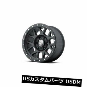 ホイール 4本セット 18x9 XDシリーズKMCホイールBULLY 6x139.7 ET-12サテンブラックホイール（4個セット）  18