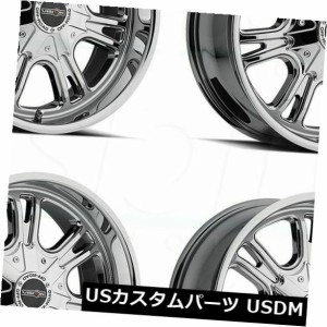 ホイール 4本セット 20x9ファントムクロームホイールビジョン3992ストーム8x180 0（4個セット）  20x9 Phantom C